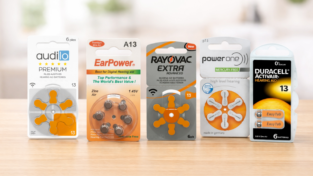 Les meilleures piles auditives