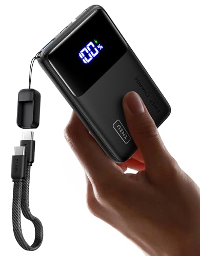 Batterie externe INIU 10000 mAh – Charge rapide 45W PD ultra compacte