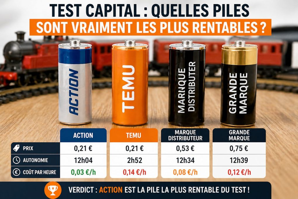 Résultat du Test des piles de Capital sur M6